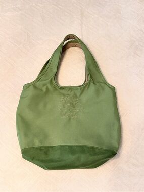 Crumpler The Headaitch Fern Green & Tan Canvas Shoulder Tote Bag Purse